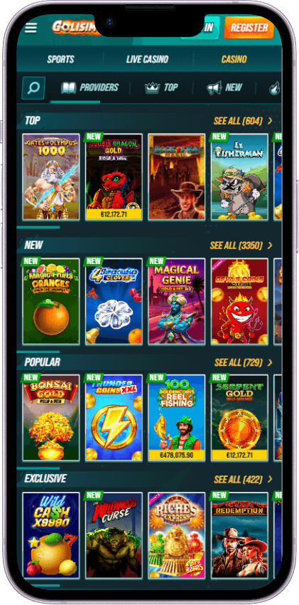Golisimo Casino Games